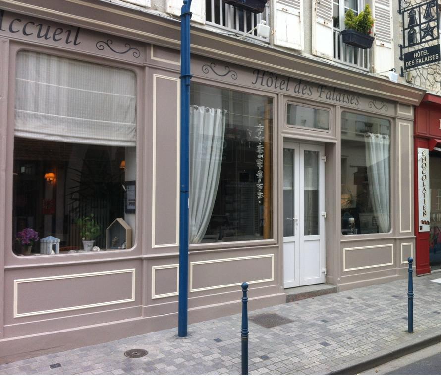 Hotel Des Falaises Villers-sur-Mer Exterior foto